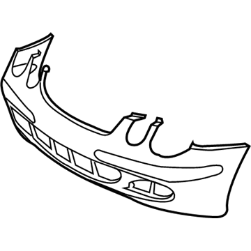 Mercedes-Benz E320 Bumper Cover - 211-885-32-25