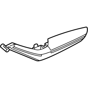 Mercedes-Benz GLE53 AMG Armrest - 167-730-90-00-9E38
