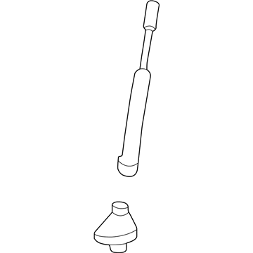 Mercedes-Benz Antenna Mast - 208-820-00-75