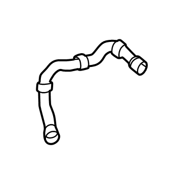 Mercedes-Benz SL63 AMG S E Performance Cooling Hose - 232-501-51-00
