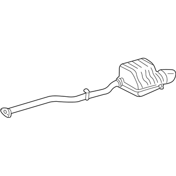 Mercedes-Benz C230 Exhaust Pipe - 203-490-46-21