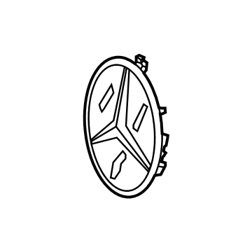 Mercedes-Benz Emblem - 000-888-05-00