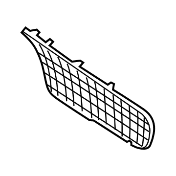 Mercedes-Benz GLC63 AMG Grille - 253-888-50-00