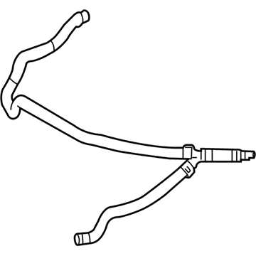 Mercedes-Benz E320 Cooling Hose - 211-501-12-25