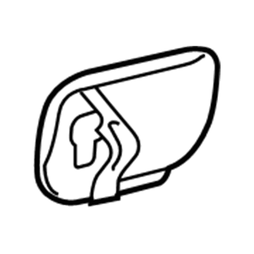 Mercedes-Benz E500 Fuel Door - 211-750-03-06