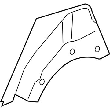 Mercedes-Benz S600 Wheelhouse - 221-630-00-69