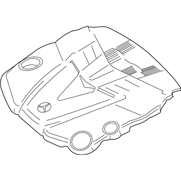 Mercedes-Benz ML320 Engine Cover - 642-010-53-67