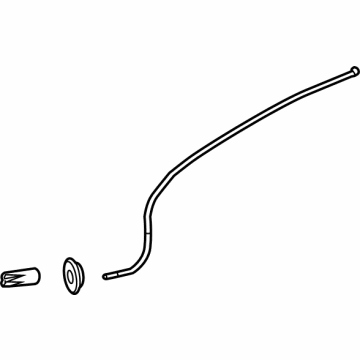213-630-33-00 Mercedes-Benz Drain Hose Illustration 1 of 1