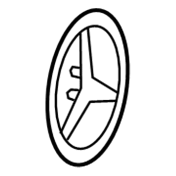 Mercedes-Benz B250e Emblem - 246-817-00-16