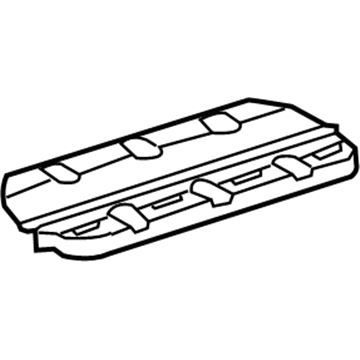 Mercedes-Benz Oil Pan Baffle - 275-014-07-66