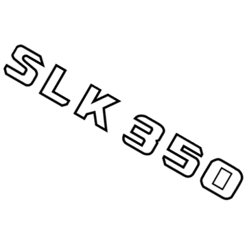 Mercedes-Benz SLK350 Emblem - 172-817-17-15