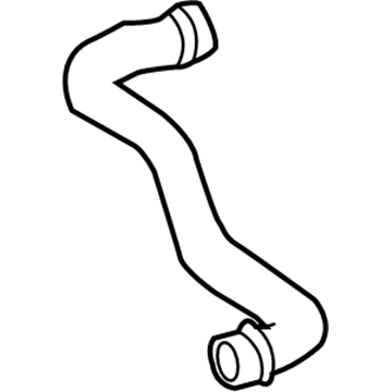 Mercedes-Benz CLK320 Cooling Hose - 209-501-02-82