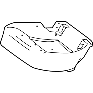 Mercedes-Benz Seat Cushion - 218-920-07-16