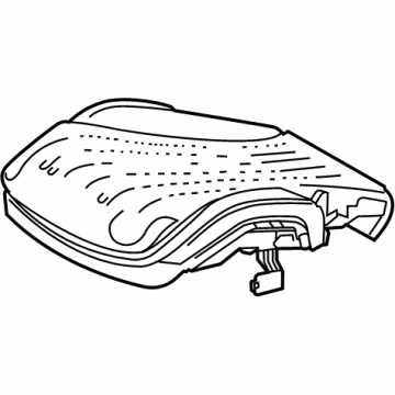 Mercedes-Benz S580e Seat Cushion - 223-910-60-15-8V97