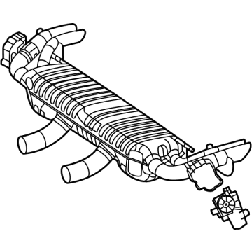 Mercedes-Benz GLE63 AMG S Exhaust Pipe - 167-490-03-04