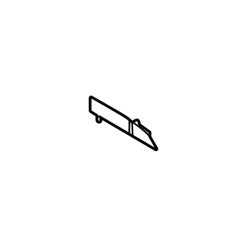 Mercedes-Benz 167-885-76-05 Lower Trim Mercedes-Benz 167-885-76-05 Lower Trim