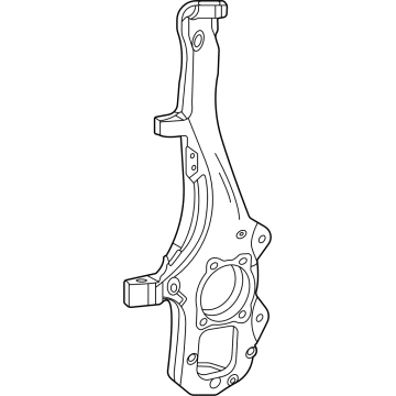 Mercedes-Benz GLE53 AMG SUV Steering Knuckle - 167-332-35-00