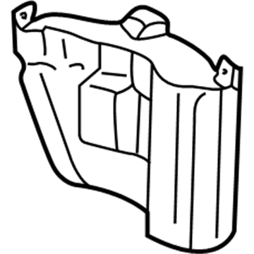 Mercedes-Benz C320 Windshield Washer Fluid Reservoir - 203-869-00-20