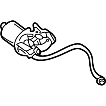 Mercedes-Benz CLK500 Wiper Motor - 203-820-03-42