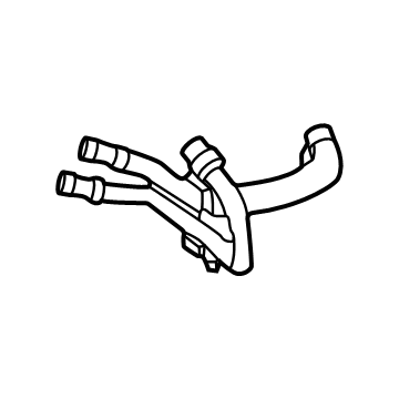 Mercedes-Benz SL43 AMG Radiator Hose - 232-501-00-01