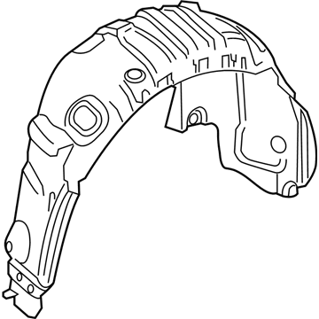 Mercedes-Benz SLC300 Wheelhouse - 172-690-05-00