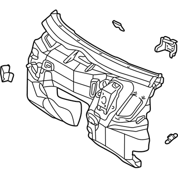 Mercedes-Benz CLK430 Dash Panel - 202-620-07-08