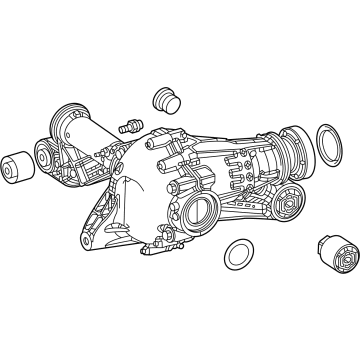 Mercedes-Benz GLE53 AMG SUV Differential - 167-330-55-00