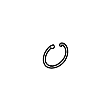 Mercedes-Benz GLE53 AMG SUV Axle Bearing Lock Rings - 000-994-92-00