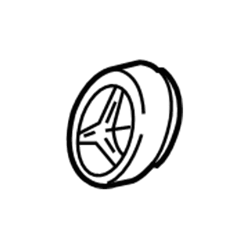 Mercedes-Benz 500SEC Emblem - 163-888-00-86