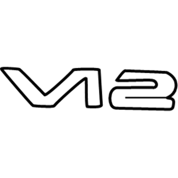 Mercedes-Benz CL600 Emblem - 220-817-00-15