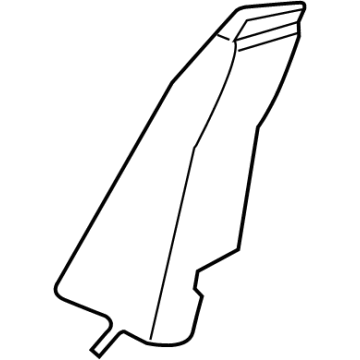 Mercedes-Benz 213-920-05-04-9D88 Bolster Pad 213-920-05-04-9D88 Mercedes-Benz Bolster Pad Illustration 1 of 1