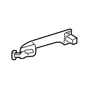 Mercedes-Benz eSprinter Exterior Door Handle - 910-760-39-00-64-9B27