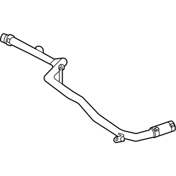 Mercedes-Benz C63 AMG S E Performance Radiator Hose - 139-200-52-02