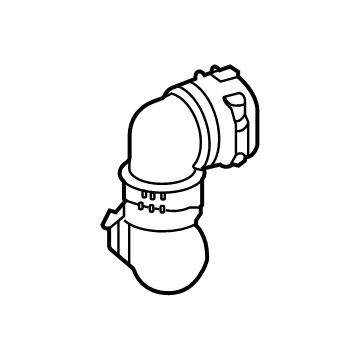 Mercedes-Benz C63 AMG S E Performance Coolant Pipe - 206-501-19-04