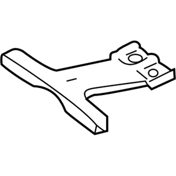Mercedes-Benz 204-885-01-36 Grille Support Plate Mercedes-Benz 204-885-01-36 Grille Support Plate