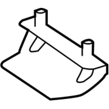Mercedes-Benz 221-492-00-30 Protect Plate 221-492-00-30 Mercedes-Benz Protect Plate Illustration 1 of 1