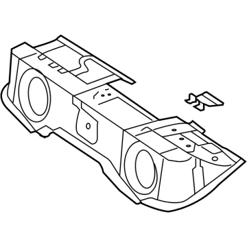 Mercedes-Benz 465-610-50-01 CROSSMEMBER, REAR SEAT Mercedes-Benz 465-610-50-01 CROSSMEMBER, REAR SEAT