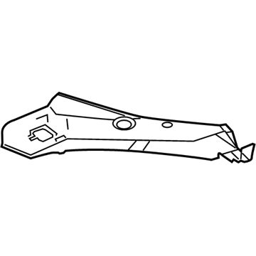 Mercedes-Benz GLK250 Headlight Cover - 204-826-09-24