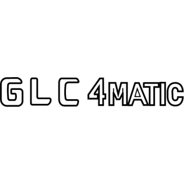 Mercedes-Benz GLE53 AMG SUV Emblem - 253-817-24-00
