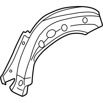 Mercedes-Benz S600 Wheelhouse - 220-637-01-76