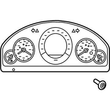 Mercedes-Benz E350 Tachometer - 212-900-13-14-80