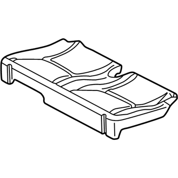 Mercedes-Benz ML430 Seat Cushion - 163-920-01-50