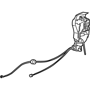 Mercedes-Benz CLK55 AMG Door Latch Assembly - 209-720-10-35