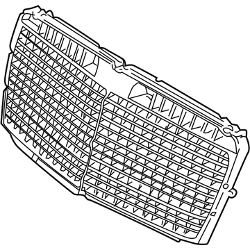 Mercedes-Benz E320 Grille - 210-888-01-23