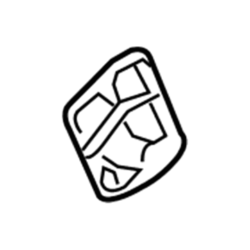 447-919-19-00-9051 Mercedes-Benz MOLDING SEAT ADJUSTMENT Illustration 1 of 1