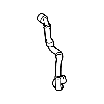 Mercedes-Benz GLC63 AMG S E Performance Coolant Pipe - 254-501-72-01