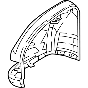 Mercedes-Benz EQB 250+ Mirror Cover - 099-811-02-00-5970