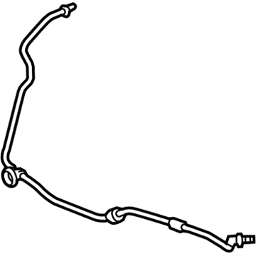 Mercedes-Benz S450 Coolant Reservoir Hose - 222-501-51-25