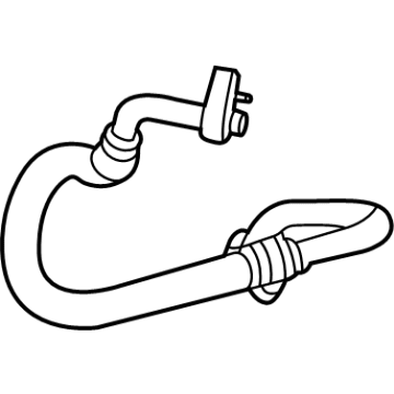 Mercedes-Benz CLE300 A/C Hose - 206-830-34-04