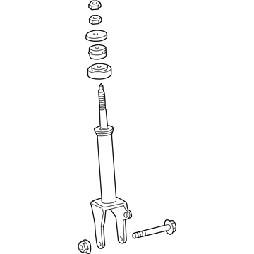 Mercedes-Benz E320 Strut Housing - 210-320-36-30
